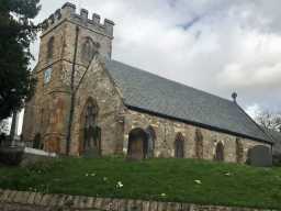 Photograph of St Peter's Church, Bishopton. Photograph by Dr Emma Watson